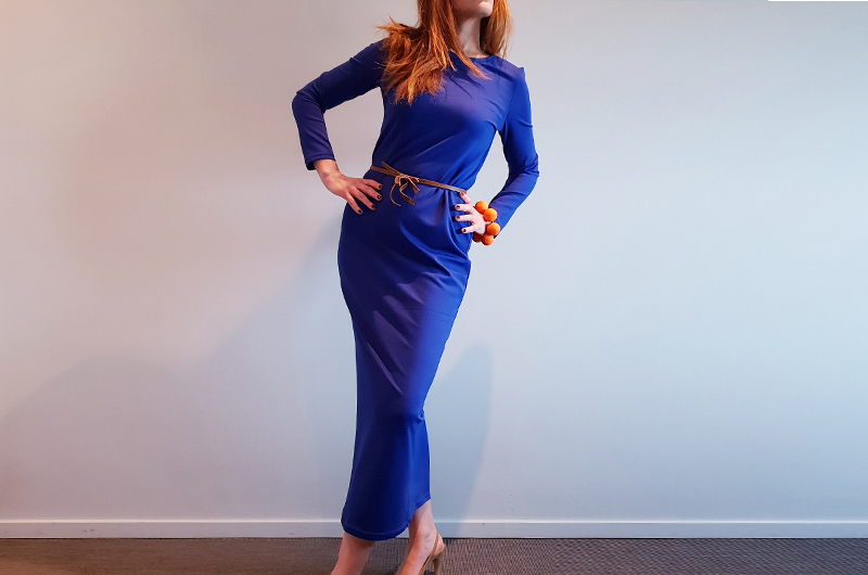 blousette_rose en Maille Milano - Bleu Roi 26 0025 blousette_rose en Maille Milano - Bleu Roi 26 0025