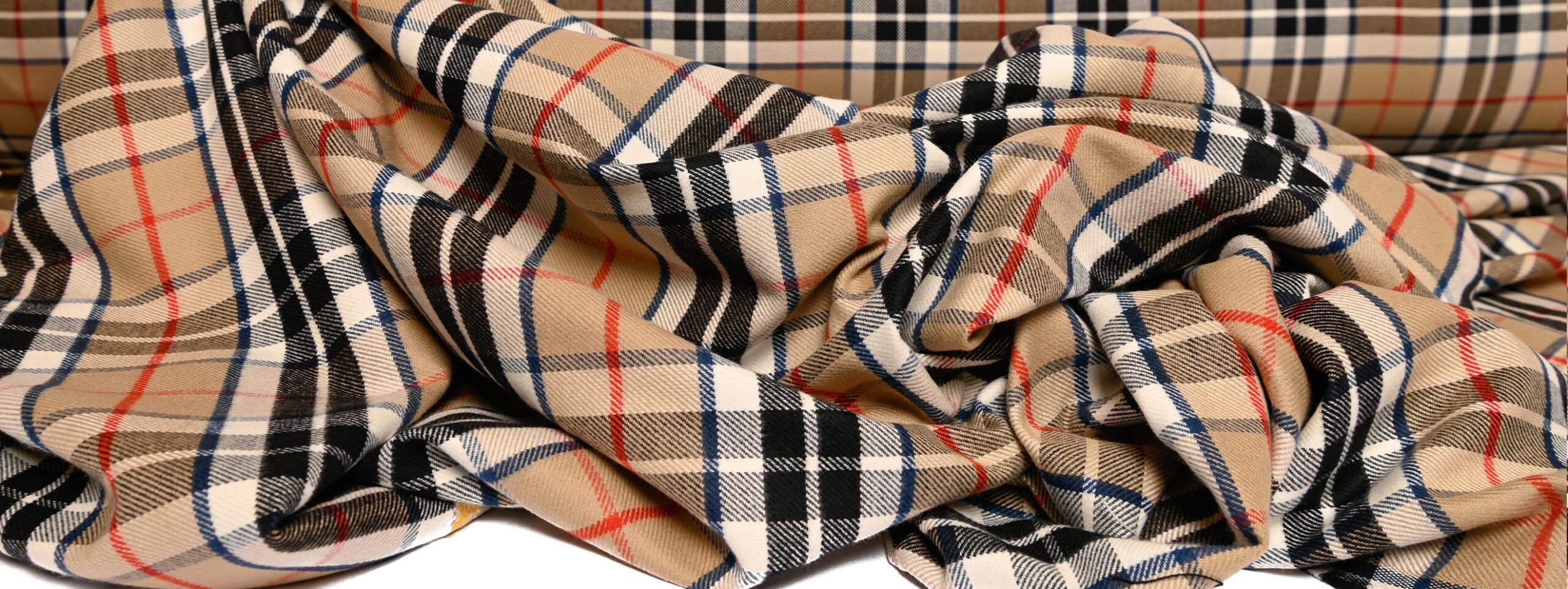 démonstration Flanelle pur Coton - Ecossais - Thomson Camel 11 0575