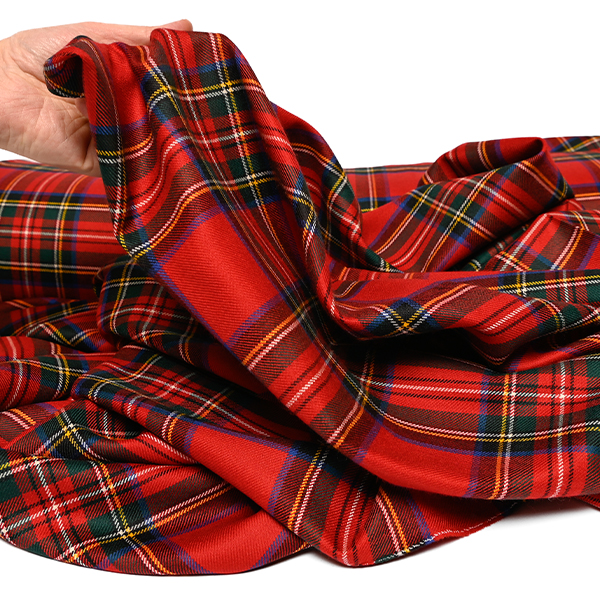 Démonstration tartan pure laine Stewart Royal Modern 12 0178