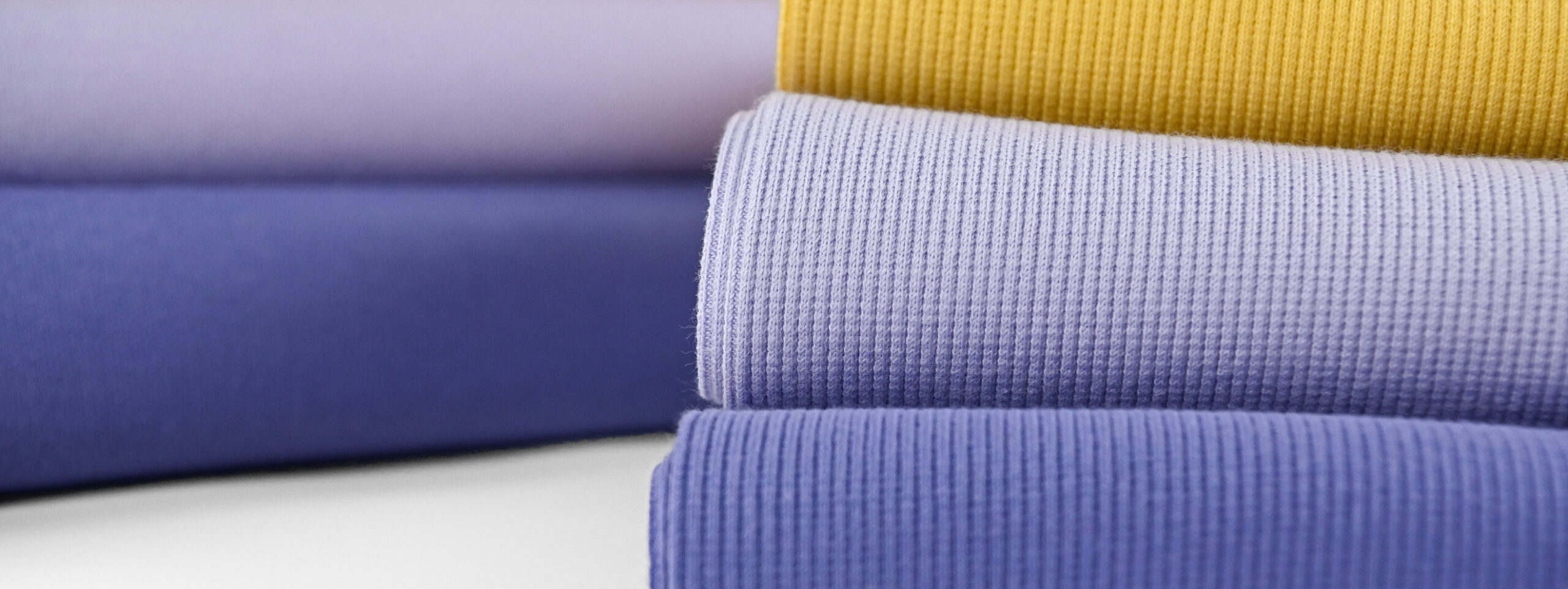 Nos bords-côtes 2x2 en coton BIO