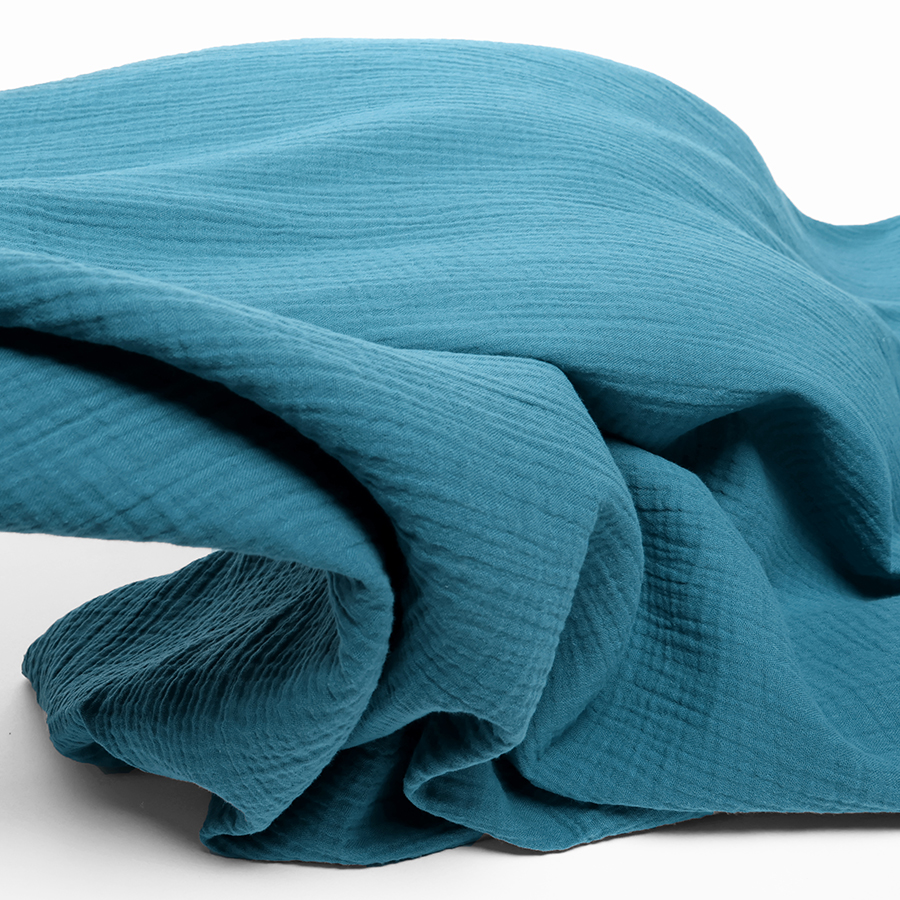 Présentation d'un tissu en double gaze