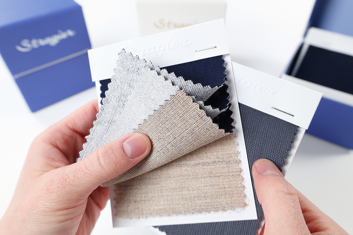 Découvrez nos échantillons d'entoilage pour veste et tailleur