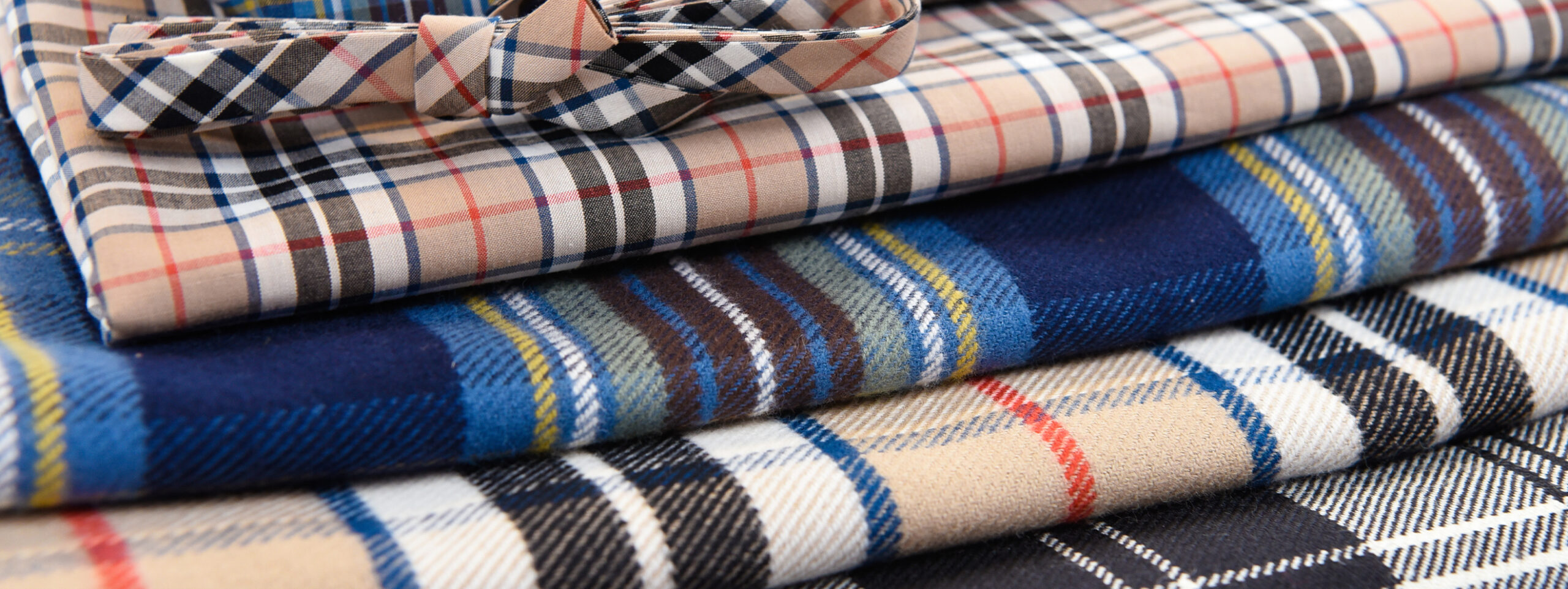 Présentation de notre collection de tartans écossais