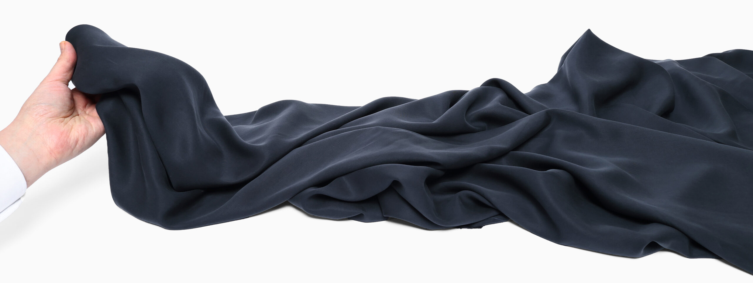 Présentation d'un tissu en twill tencel