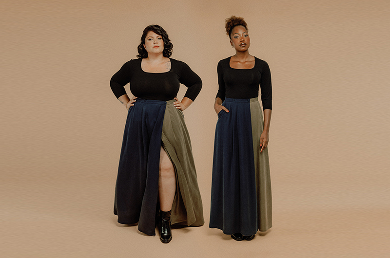 Robes en twill tencel par dear and doe