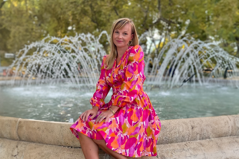 lapetiteframbise en coton soyeux UNE Minérale - Gauguin - Cornaline 