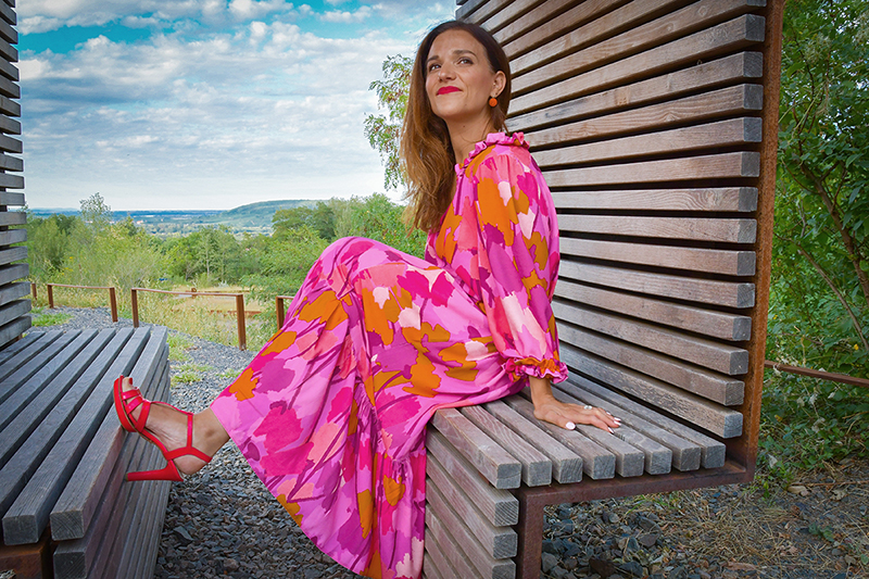 souslesrobesdesfilles en Crêpe viscose soft UNE Minérale - Jaspeline - Cornaline 