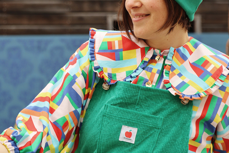 desetoilesetdespois en coton soyeux - UNE Vitamine - Mondrian - Mocktail 