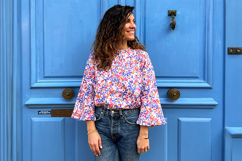 madi_sew en coton soyeux UNE Expression - Alpha - Smoothie Fraise 