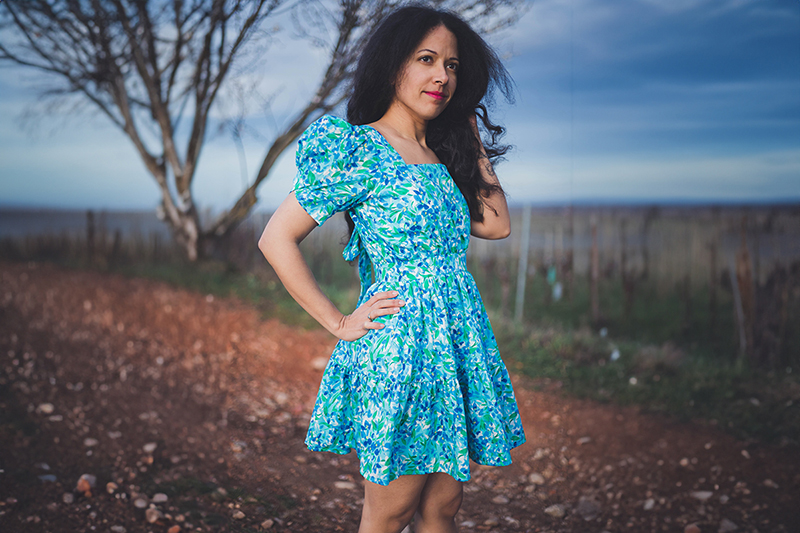 wonder.lucie en coton soyeux UNE Vitamine - Alpha - Blue Mocktail 