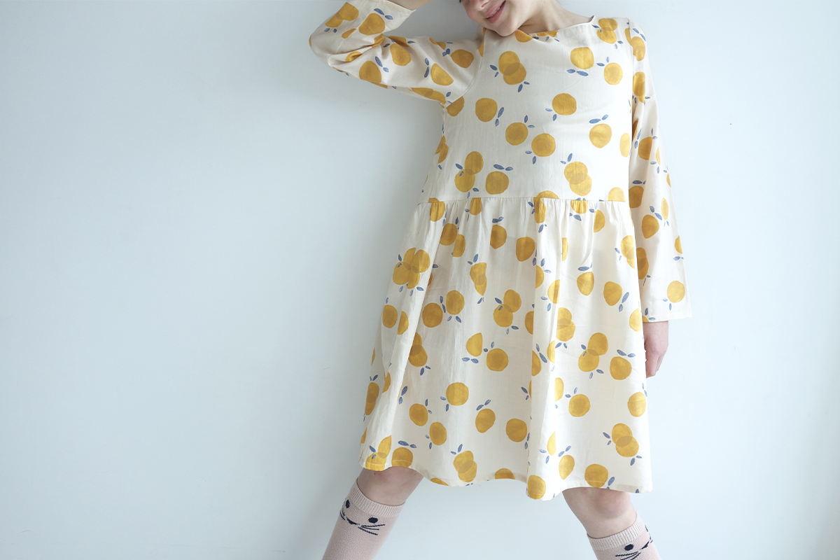 labo_isa en coton soyeux UNE Dolce Vita – Mirabelle – Solar