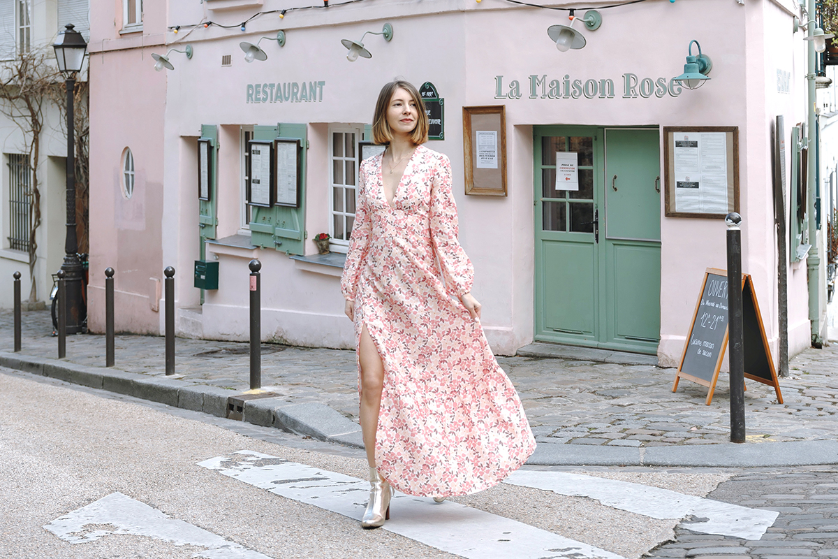 luluroncin en coton soyeux UNE Dolce Vita - Florie – Sunset