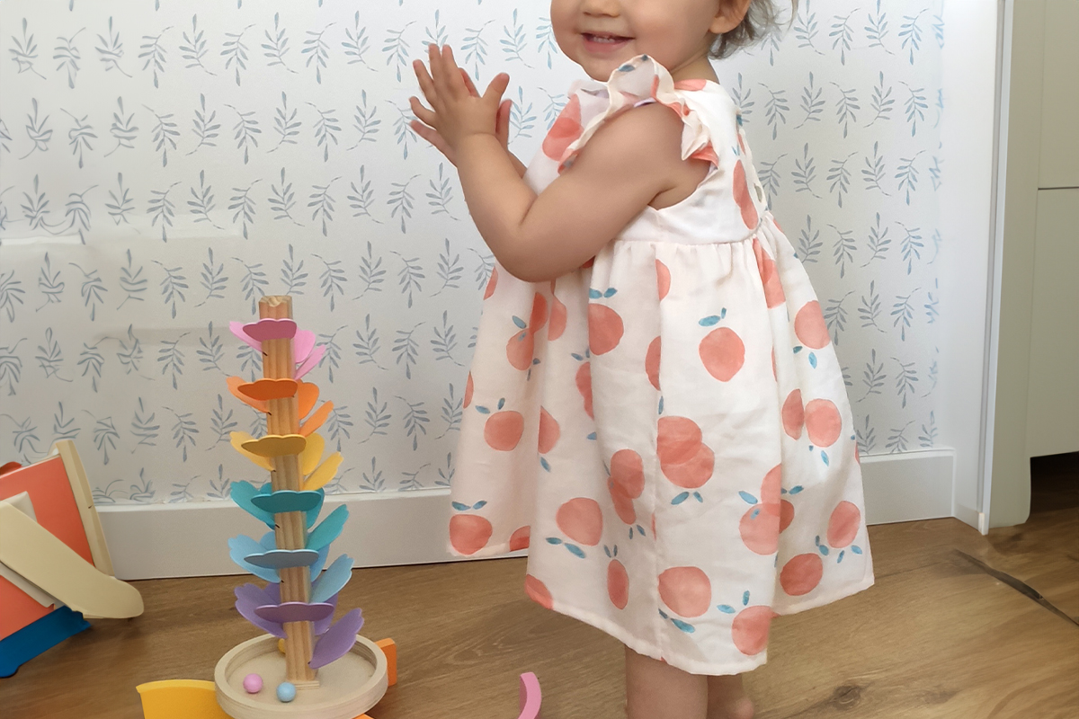 minifeecreation en coton soyeux UNE Dolce Vita – Mirabelle – Tropical