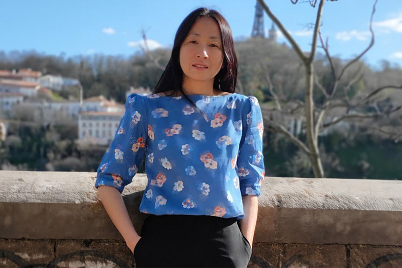 mydress_made en coton soyeux UNE Dolce Vita – Kwiat – Mediterranean