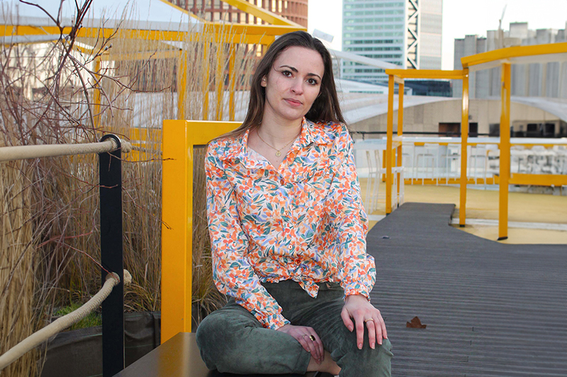 cha_coud en coton soyeux UNE Paradis - Alpha - Toucan