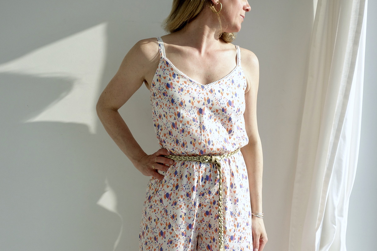 labo_isa en coton soyeux UNE Paradis - Fauvette - Toucan