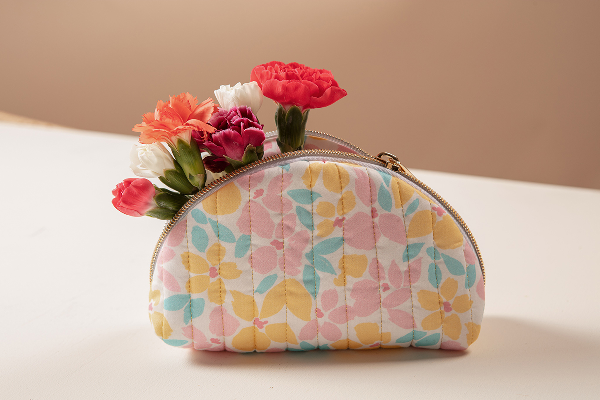 luluroncin en coton soyeux UNE Paradis - Florie - Sorbet