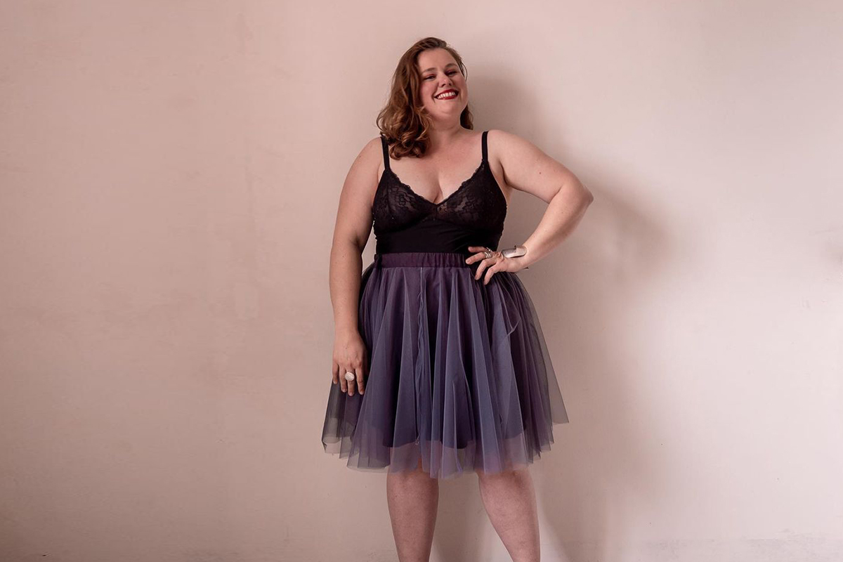 pmpatterns en Tulle extra-soft – Pétrole