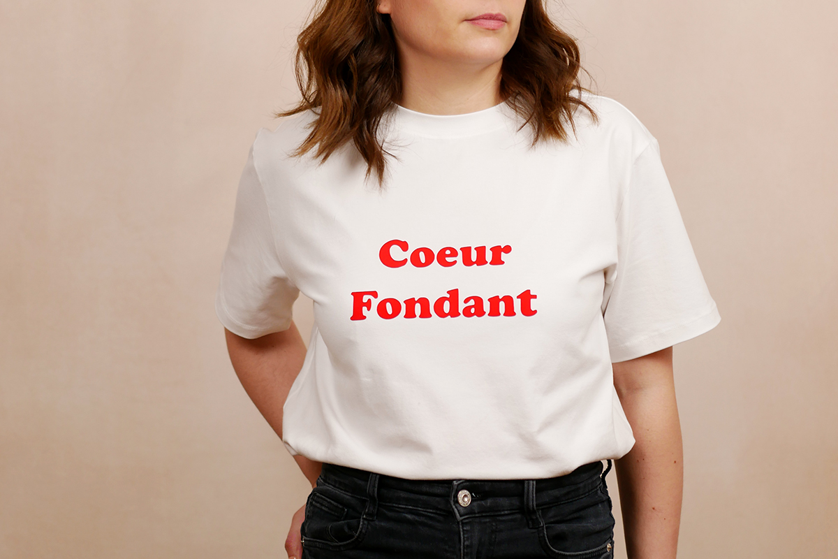 anceparis en Jersey pur Coton Stretch - Ivoire