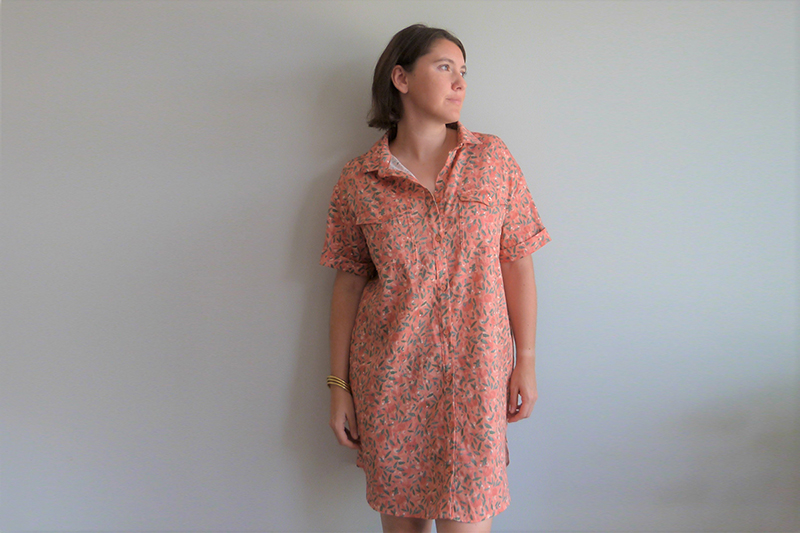 auguste_septembre dans une robe UNE Evasion