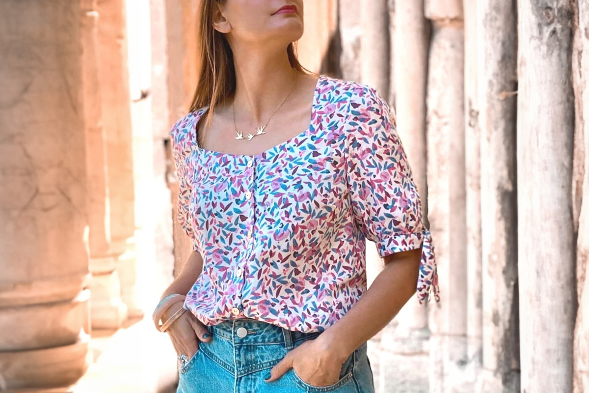 fil_en_bulles dans une blouse UNE Evasion Laponie