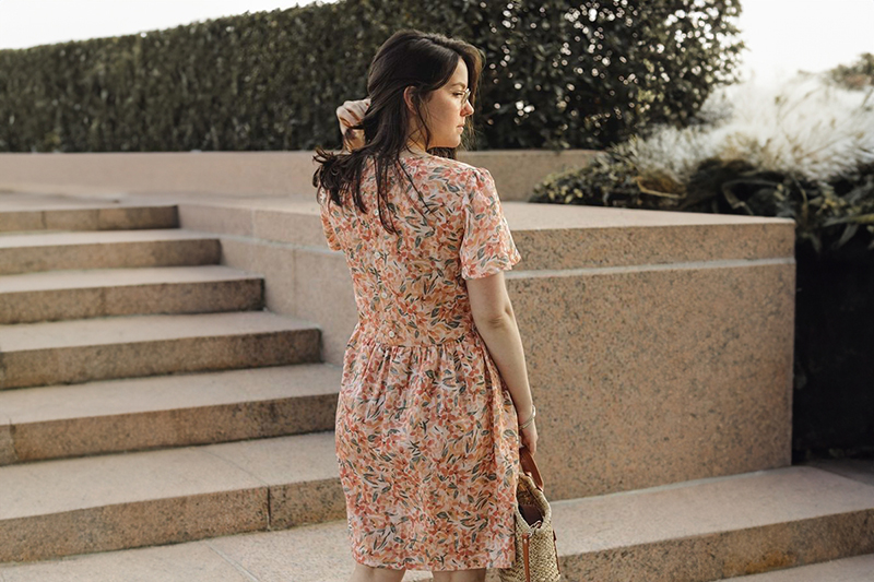 made_in_charlene dans une robe UNE Evasion