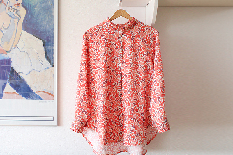 evapryds en coton soyeux - UNE Origine - Florie - Corail Rose