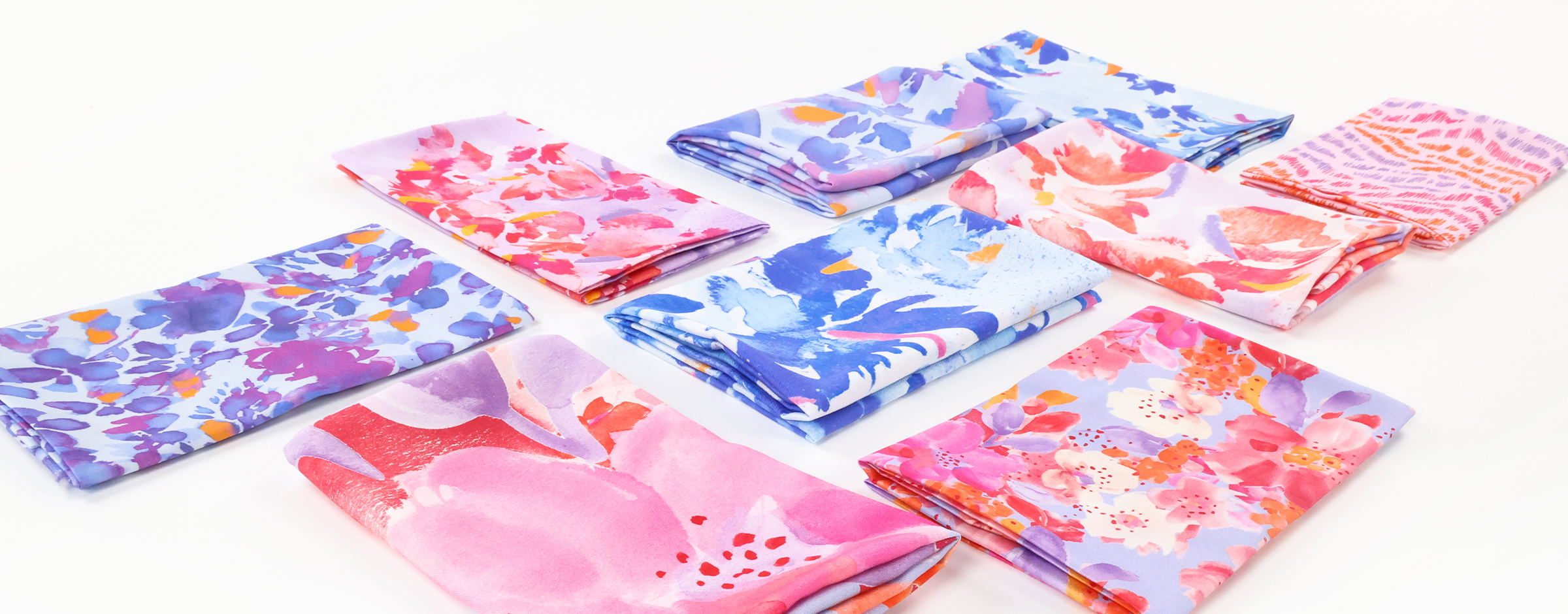 Présentation des tissus ecoline de la collection UNE expression de chez Stragier