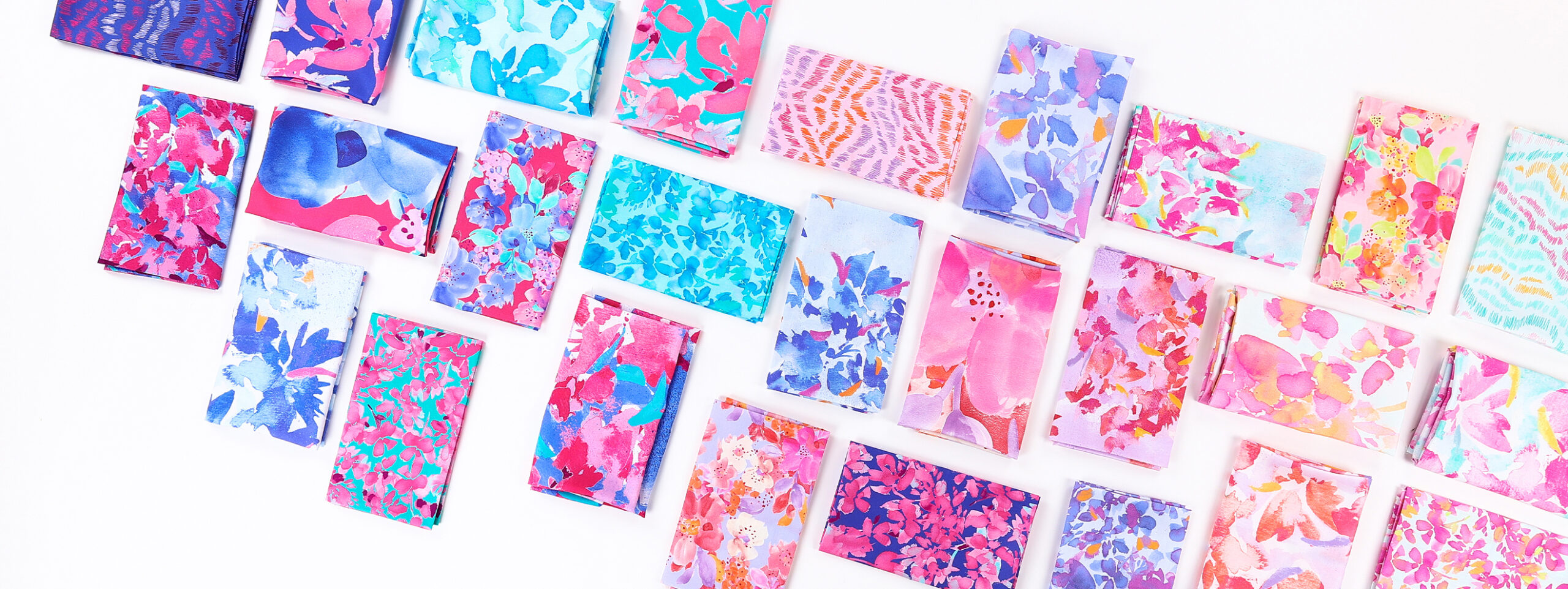 Présentation des tissus qui font partie de la collection UNE Expression de chez Stragier