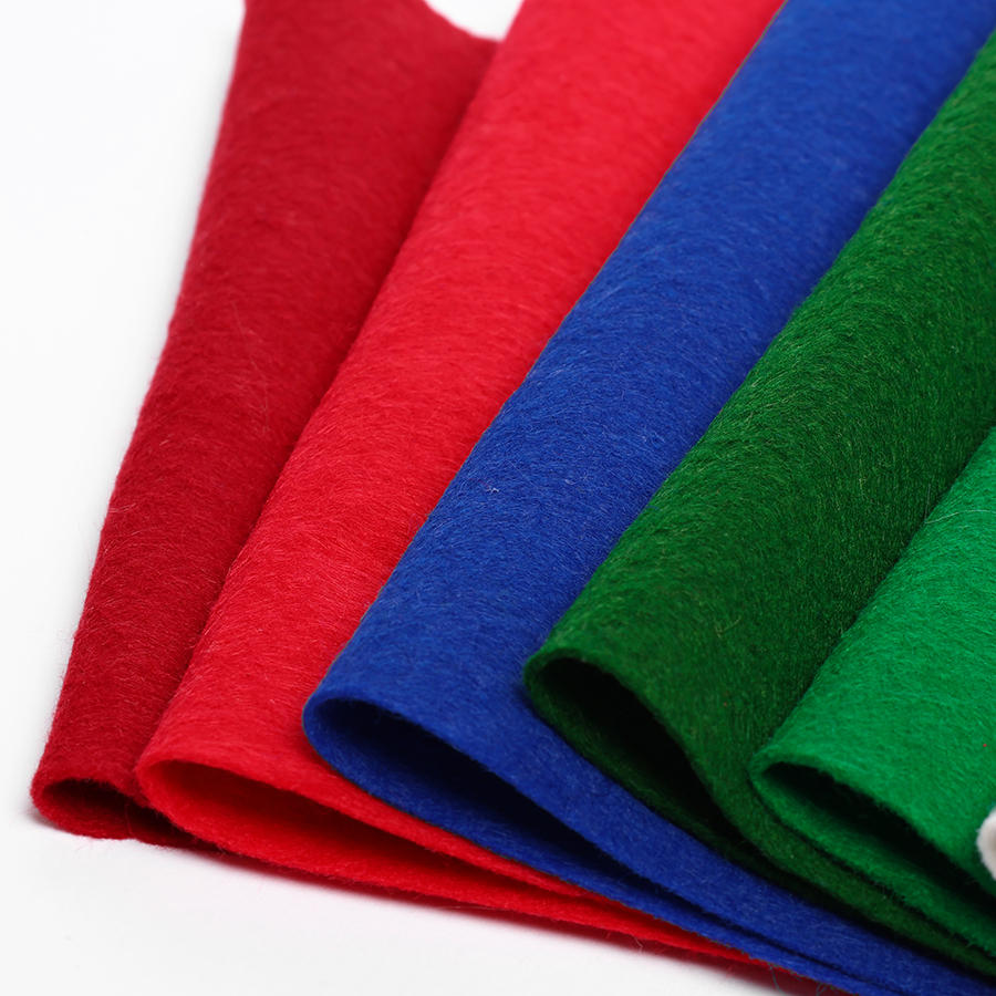 Présentation de nos tissus feutre - feutrine disponibles chez Stragier