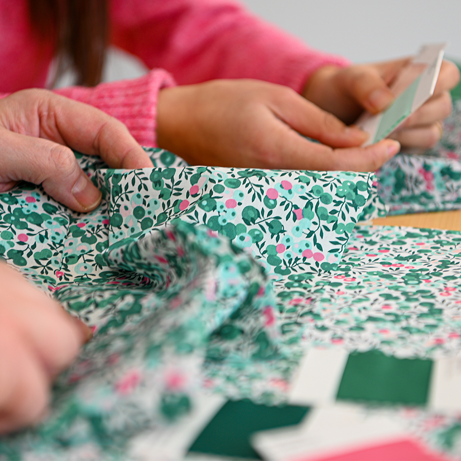 Démonstration du Tana lawn® en exclusivité avec Chut Charlotte chez Stragier Wiltshire Emeraude