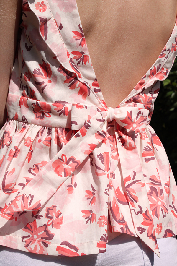 Blouse, 11 0549, 012737 - Aloha, Saumon corail, UNE-Origine, UNE, Cha_coud