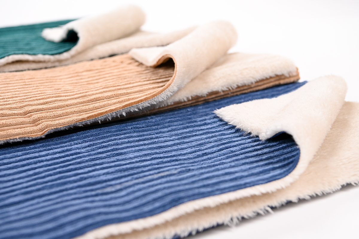 Gros plain sur nos velours teddy