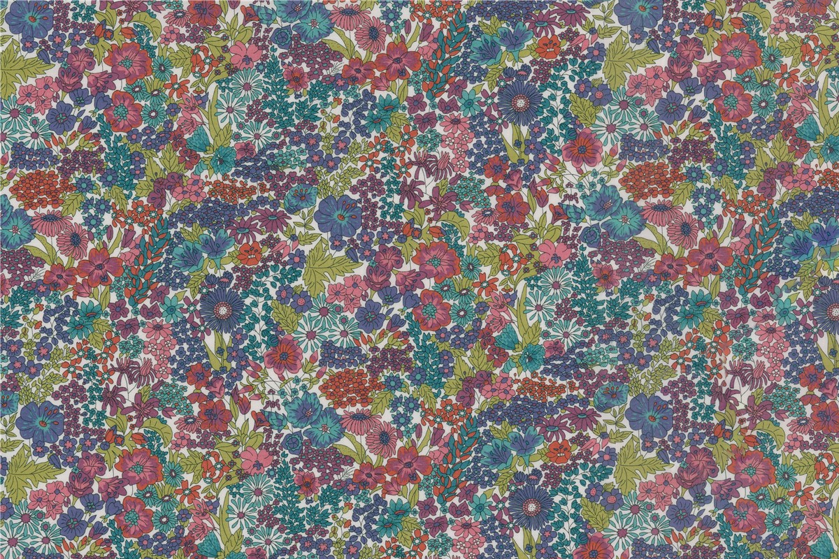 Présentation du tissu Liberty Margaret Annie - Broceliande