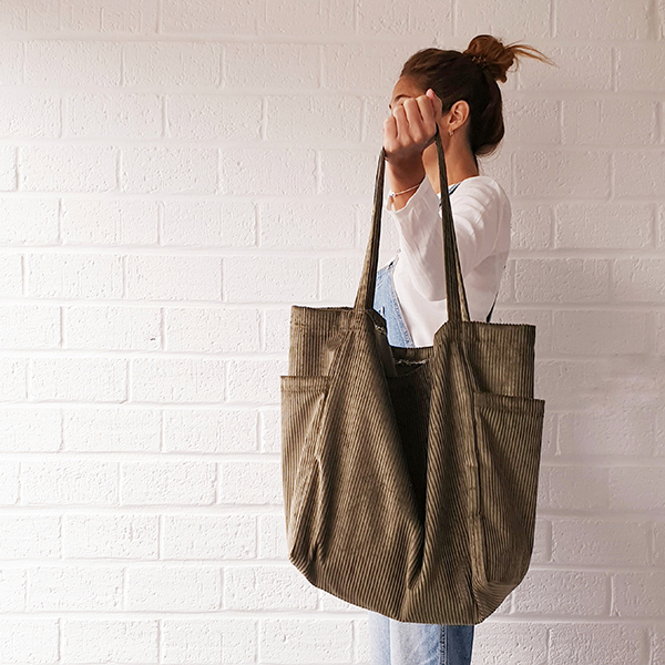 Tutoriel pour faire un maxi sac en velours