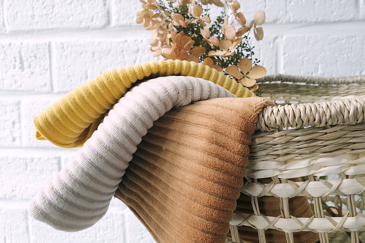 Photo illustrant nos différents coloris de jersey velours