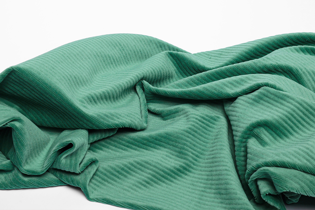 Un velours de coton en Jersey