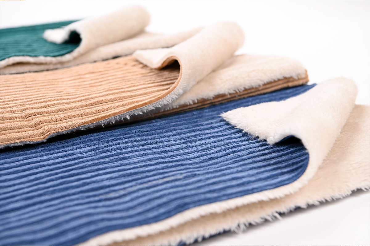 Présentation de nos tissus velours et Teddy