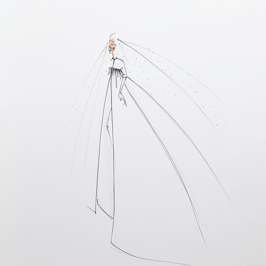 les tissus avec de la tenue et somptueux croquis 035