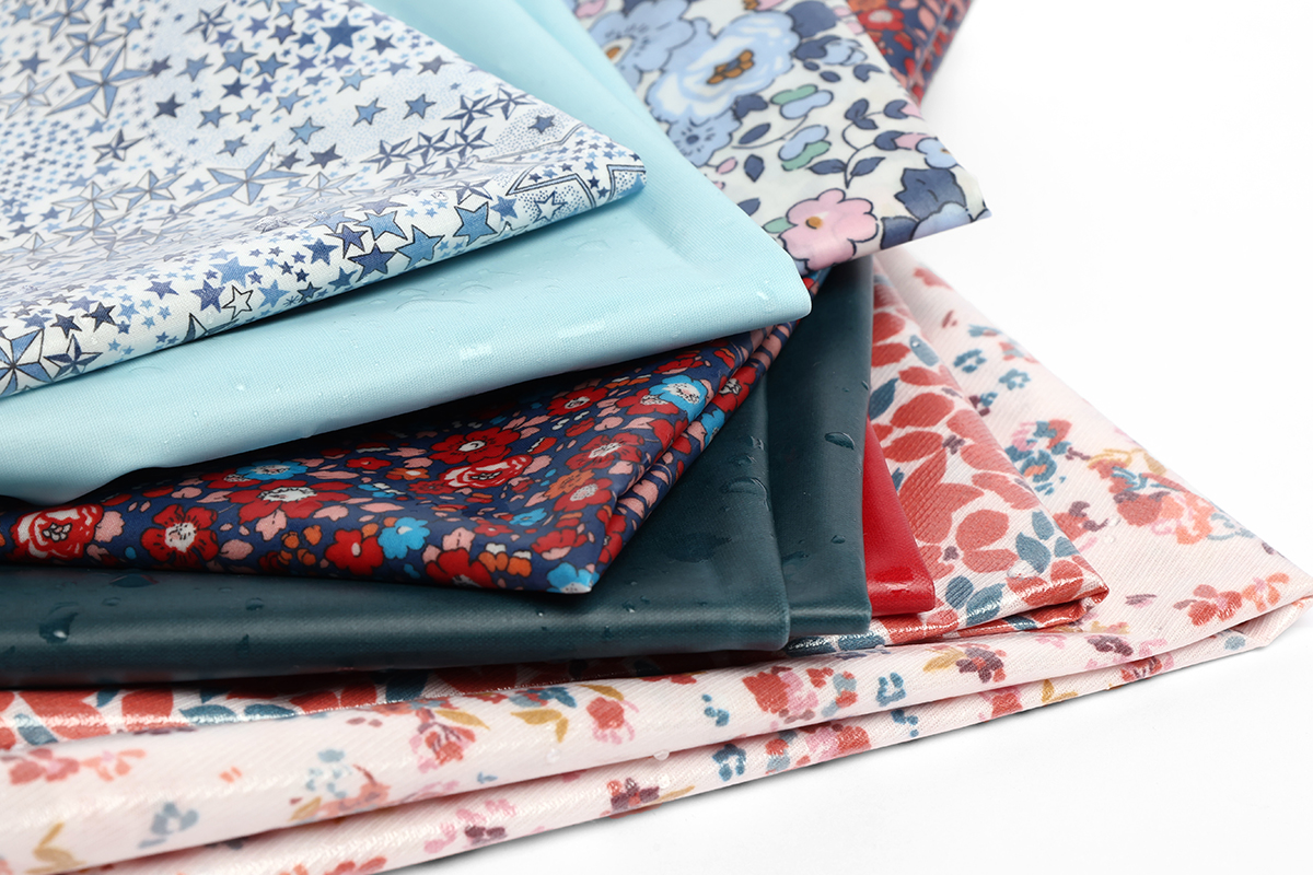 Illustration tissus coton enduits