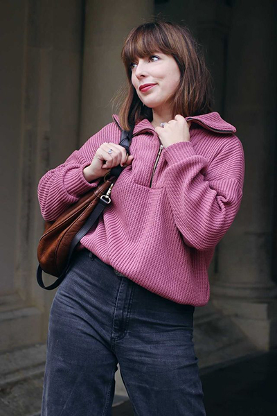 Pull en tricot fait par Happy_as_a_bee