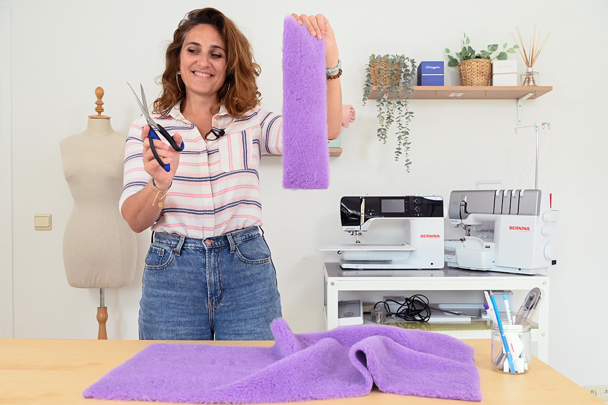 Illustration tissu Alpaga Haute Couture.