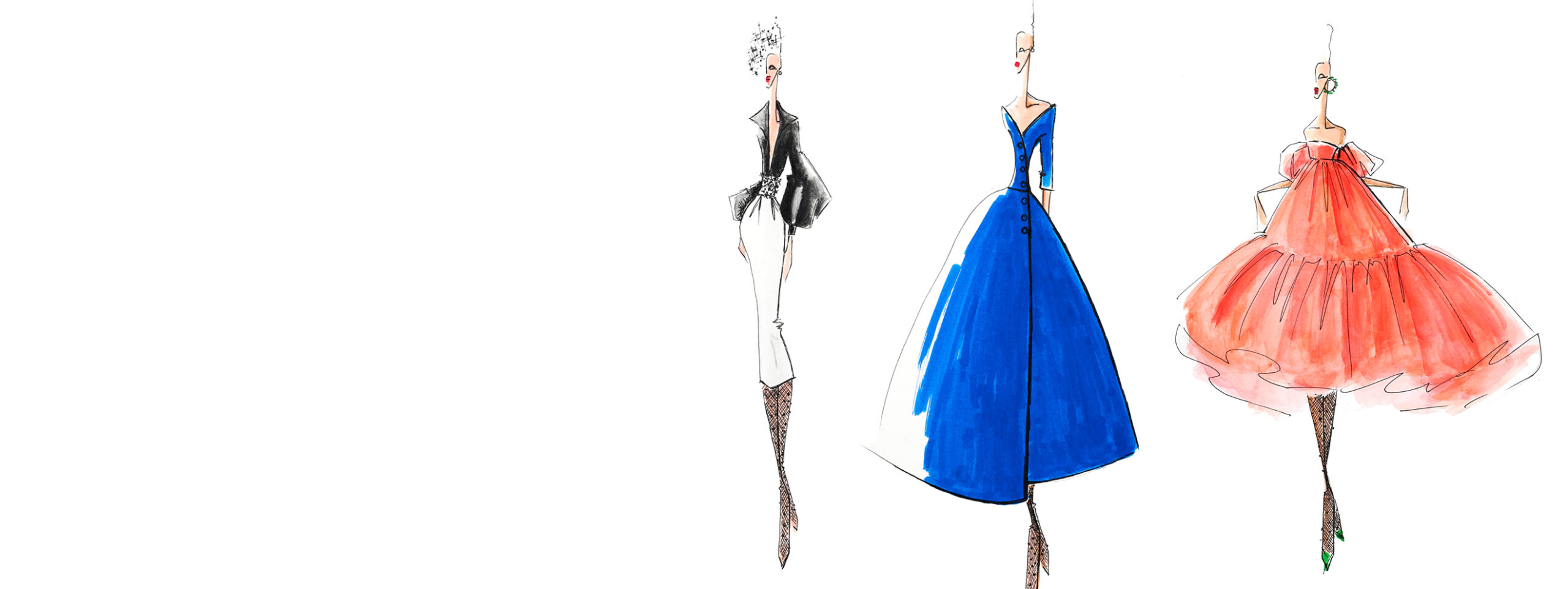 Focus sur les tissus avec de la tenue et légers. Ces tissus combinent finesse et belle tenue.