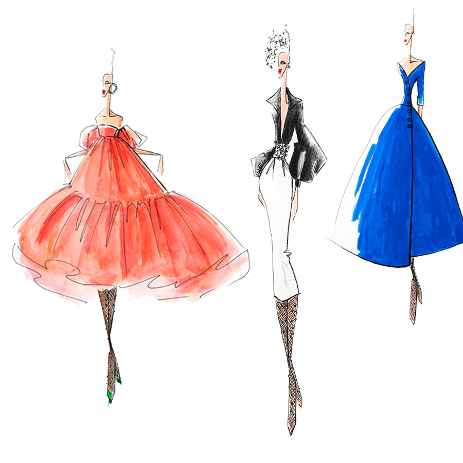 Focus sur les tissus avec de la tenue et légers. Ces tissus combinent finesse et belle tenue.