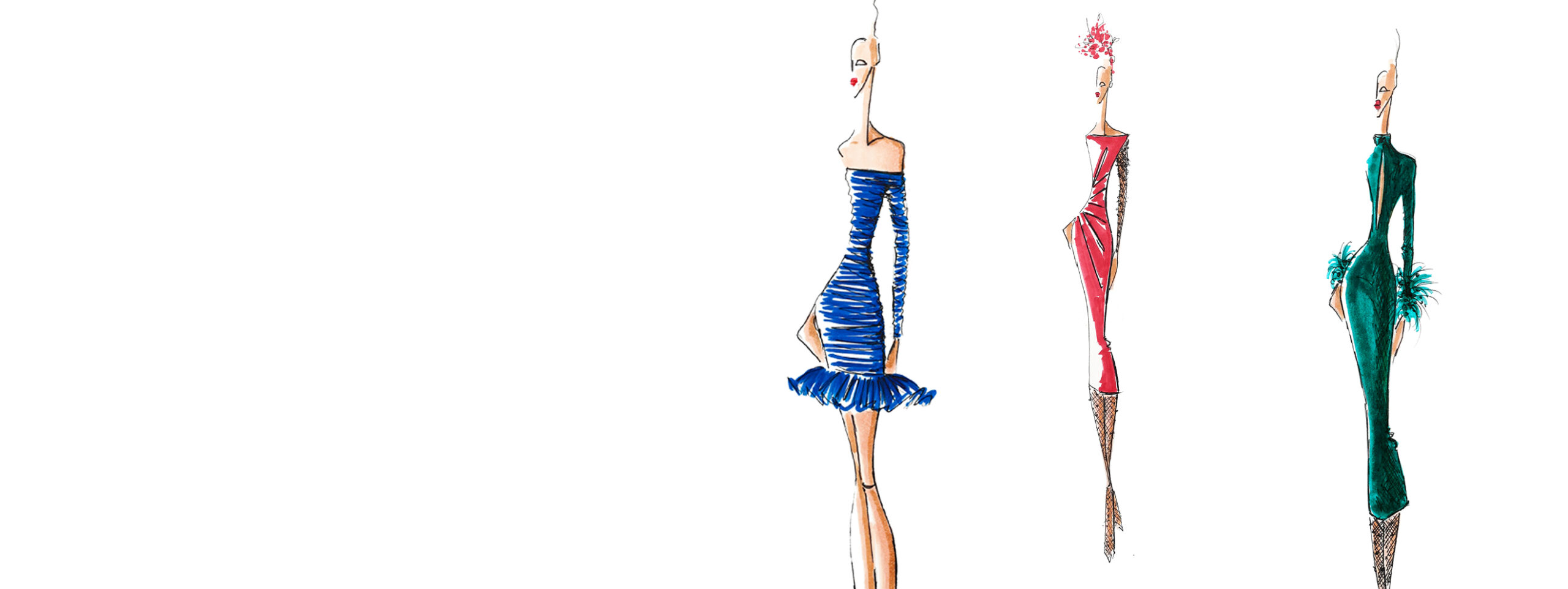 Réalisez votre robe sirène élégante ou votre robe moulante longue ou courte dans les tissus élastiques spécialement conçus chez Stragier.