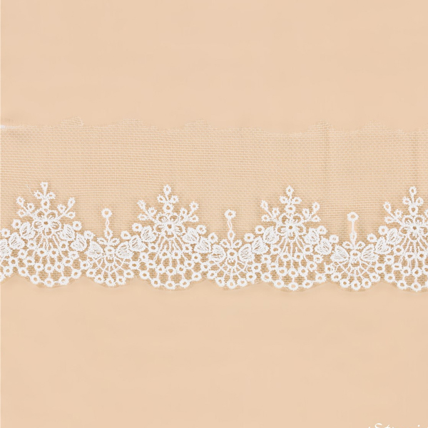 Découvrez nos galons en guipure et broderie