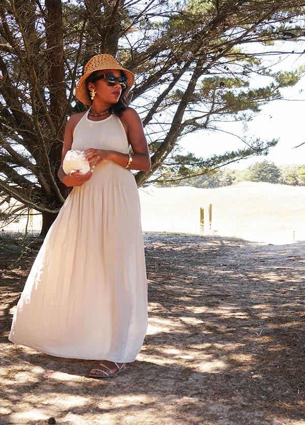 Joliesbulles dans une robe en plissé Artemis