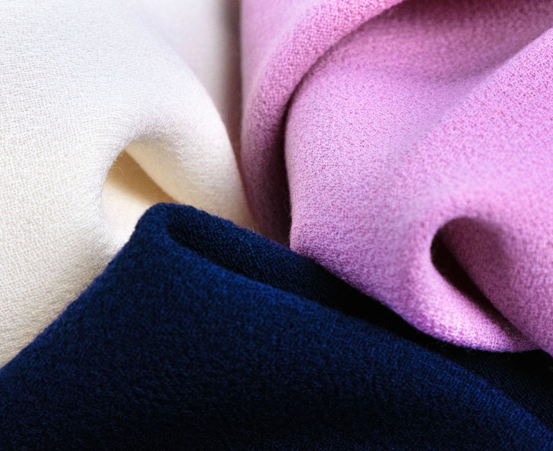 Découvrez nos doubles crêpes de laine