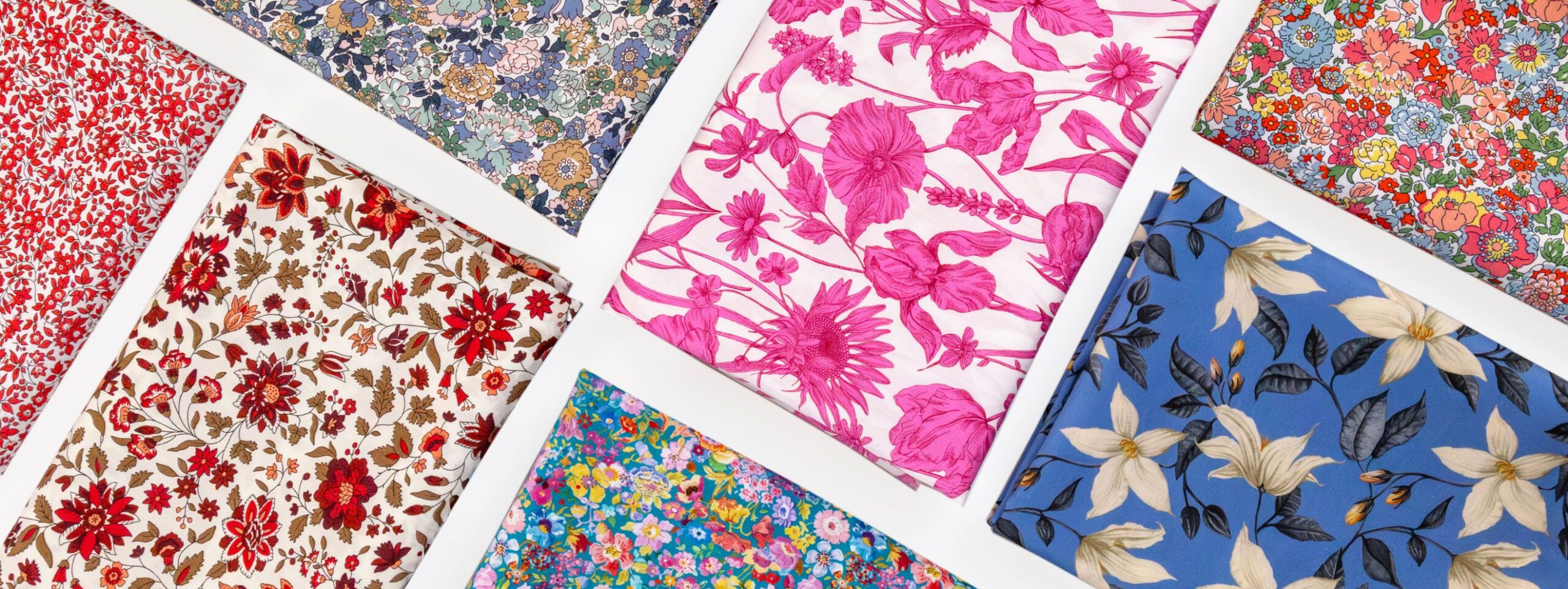Découvrez les tissus Liberty de la nouvelle collection Floral Journey II
