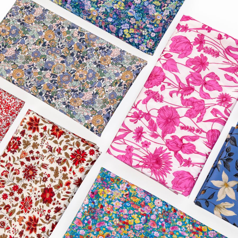 Découvrez les tissus Liberty de la nouvelle collection Floral Journey II